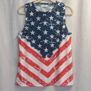 Spadehill Size Large Patriotic Tank Top